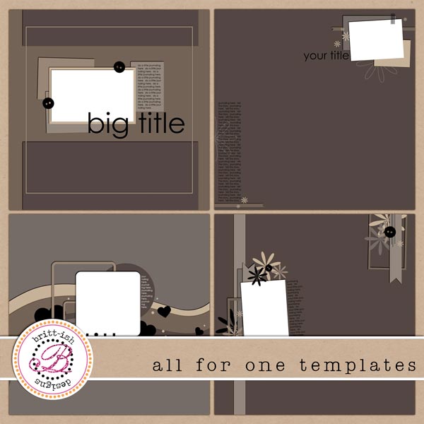 All For One Templates