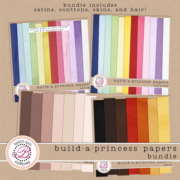 Build-a-Princess Papers: Bundle