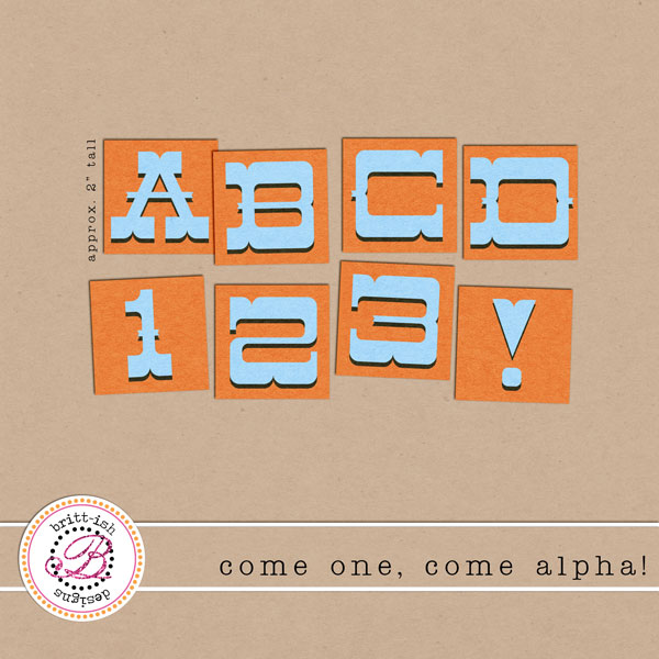 Come One, Come Alpha!