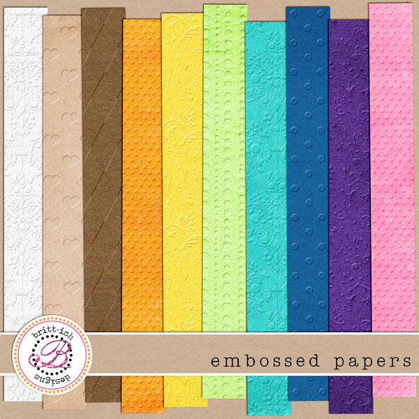Embossed Papers