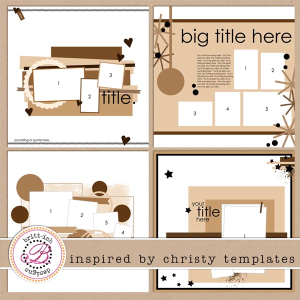 Inspired by Christy Templates