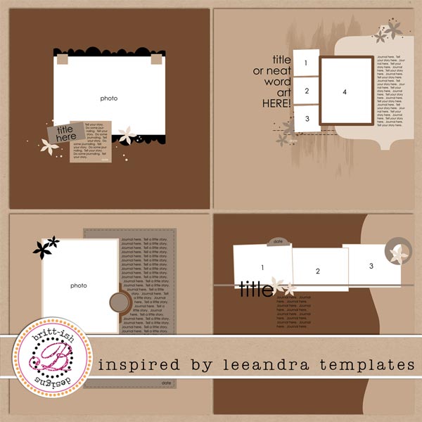 Inspired by LeeAndra Templates