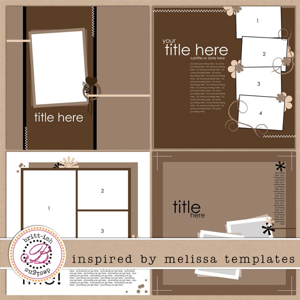 Inspired by Melissa Templates