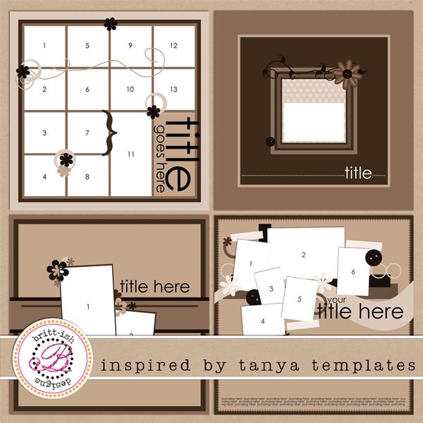 Inspired by Tanya Templates