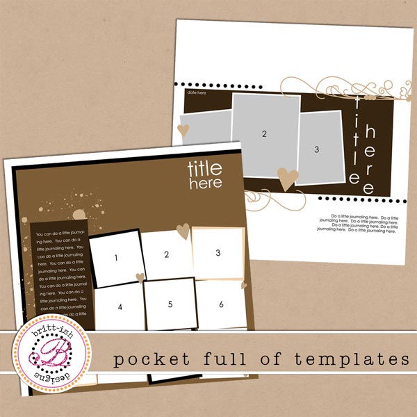 Pocket Full of Templates
