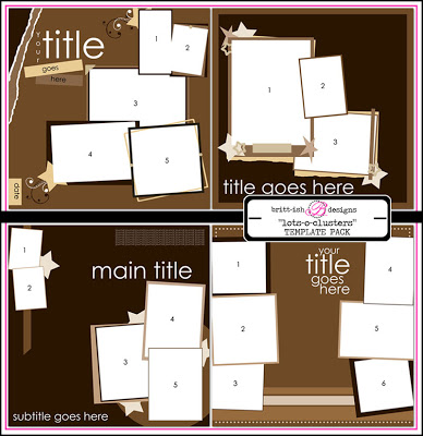 {new template pack and a freebie}